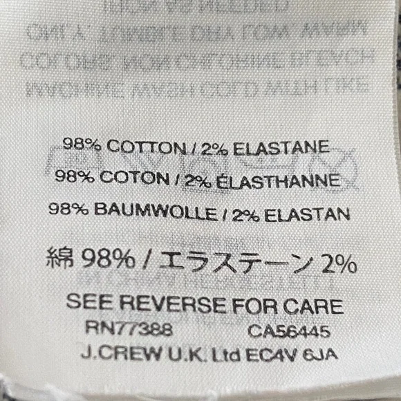 Madewell Emmett Wide-Leg High Waist Pant, White with Blue Stripe Size 25 - Picture 5 of 10